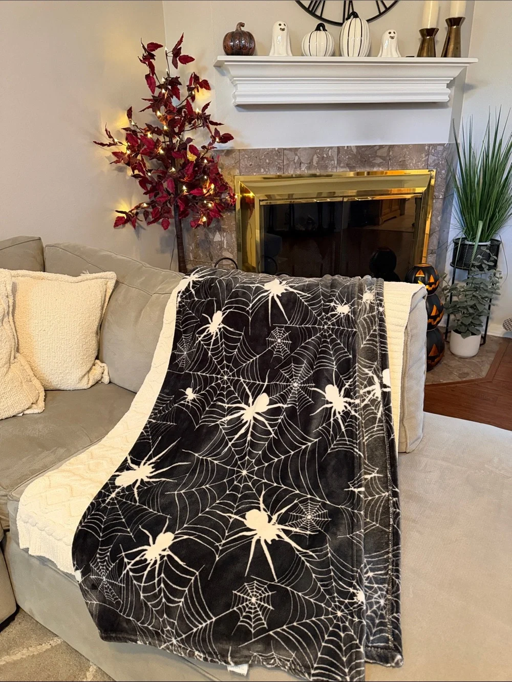 Spider Web Blanket